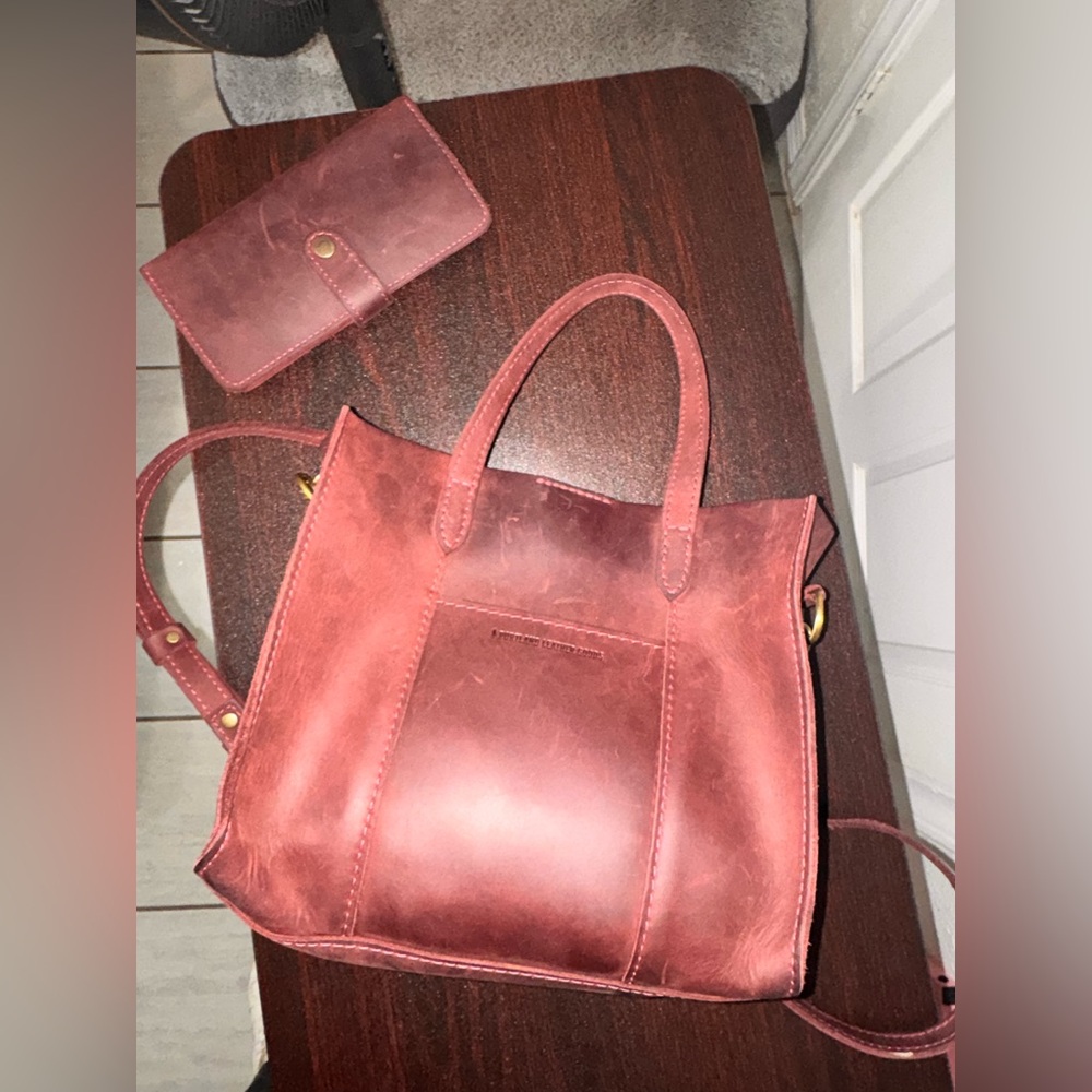 Portland Leather Tote Bag